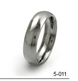 domed Tungsten rings