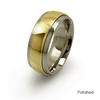 Extra wide gold wedding on sale bands