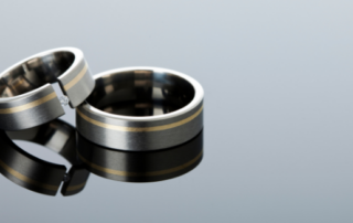 Men's titanium rings