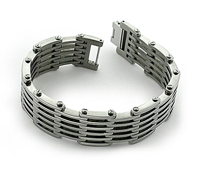 Titanium Heavy Curb Bracelet