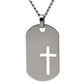 Titanium Cross Necklace, Crucifix Pendants - TitaniumStyle.com