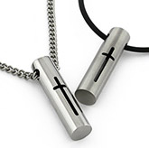 Titanium Cross Necklace, Crucifix Pendants - TitaniumStyle.com